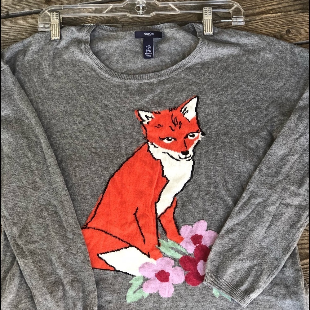 Gap kids Fox sweater